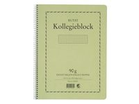 Kollegieblock A4 90 gr rutat