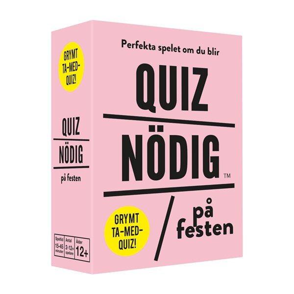 Spel Quiznödig På festen