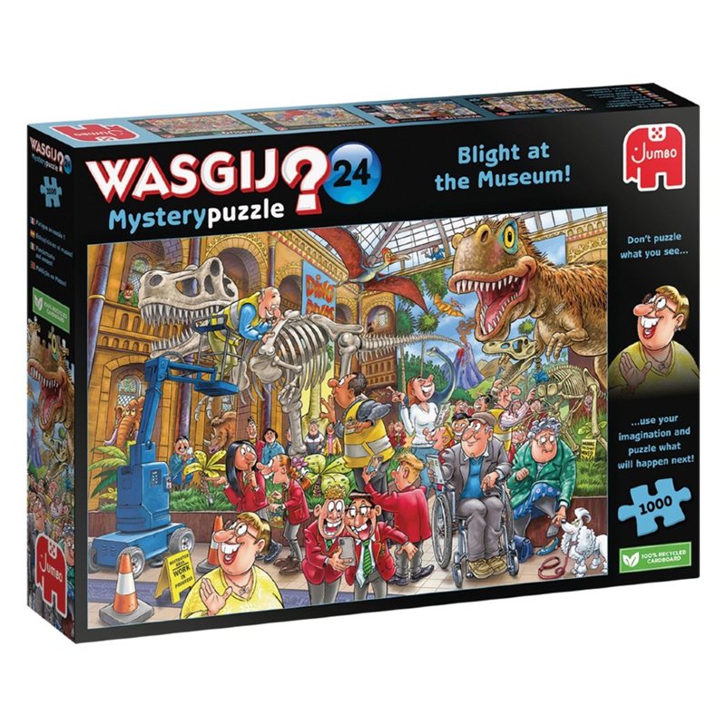 Pussel Wasgij Mystery 24 Blight at the Museum! 1000 Bitar