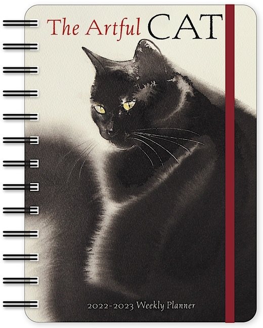 Artful Cat Weekly Planner 2022-2023