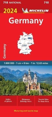 Germany 2024 - Michelin National Map 718: Map