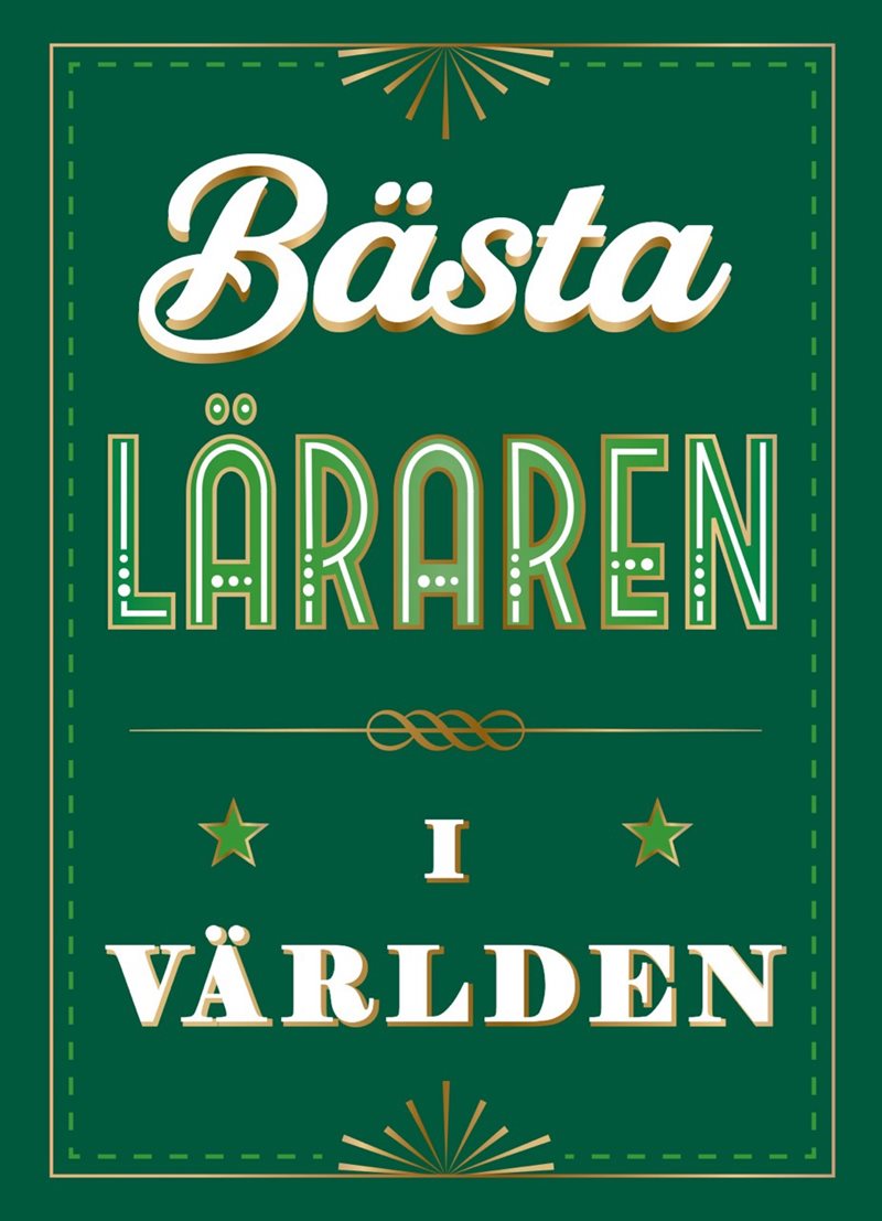 Bästa läraren i världen