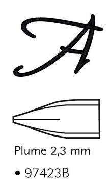 BRAUSE CALLIGRAPHIE PEN 2,3 MM