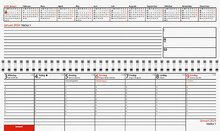 Kalender 2024 Veckoblock FSC