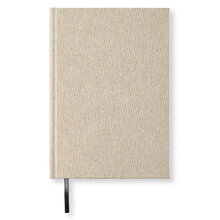 Notebook A5 Plain Rough Linen