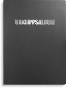 Urklippsalbum svart A3